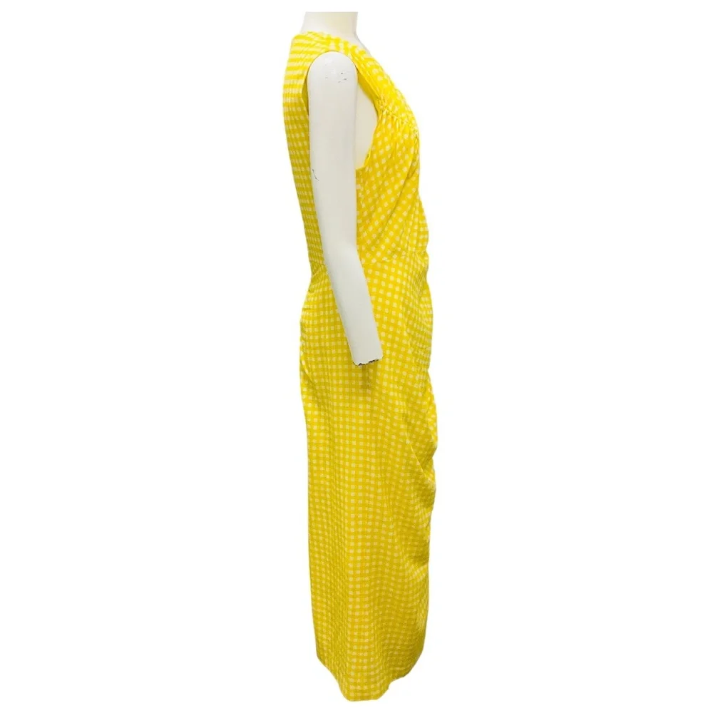 LELA ROSE LEMON RUCHED SEAMED MIDI DRESS - Picture 2 of 6